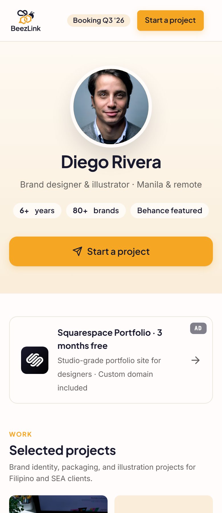 Diego Rivera template preview
